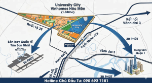 Hạ Tầng Vinhomes Sài Gòn Park Hóc Môn